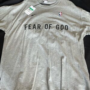 Fear of God Gray T-Shirt
